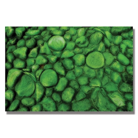 TRADEMARK FINE ART Kathie McCurdy 'Green River Rocks' Canvas Art, 22x32 KM0258-C2232GG